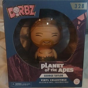 Planet of the Apes Toys George Taylor Vinyl Collectible Dorbz