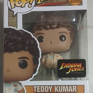 Indiana Jones Funko Pop Teddy Kumar-actiefiguur