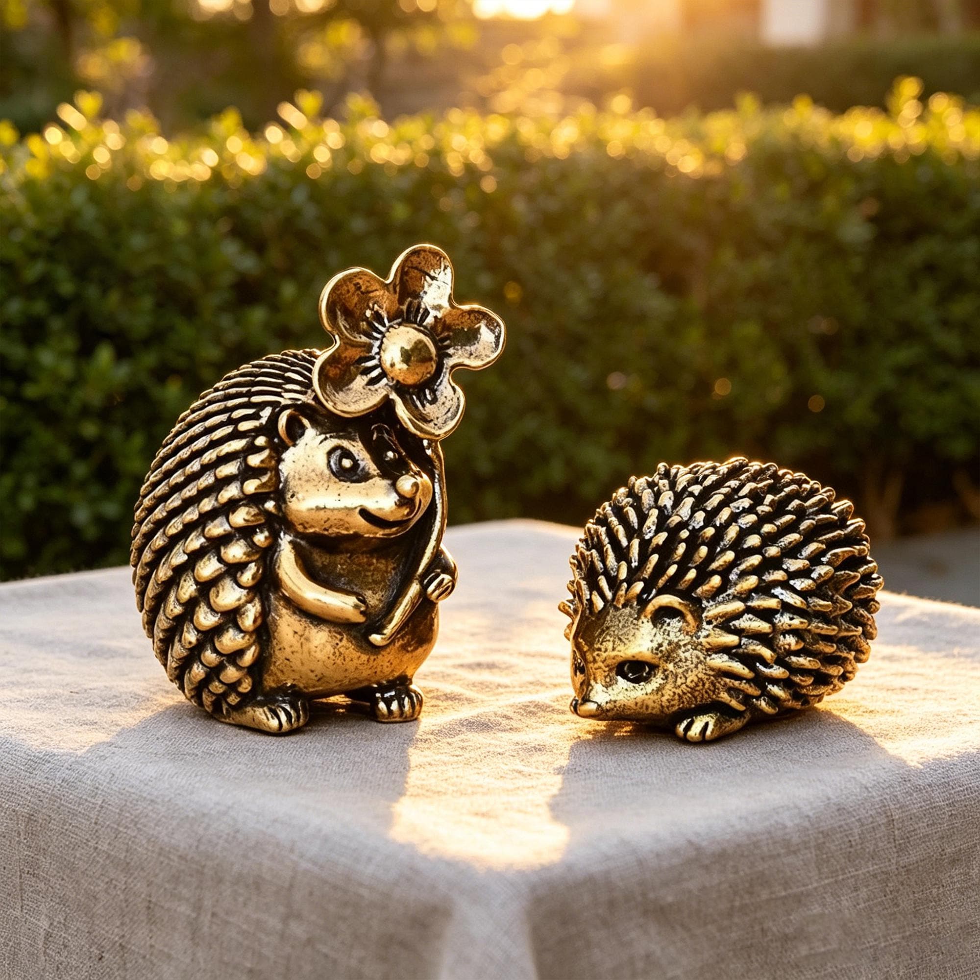 Vintage Brass Hedgehogs - Etsy