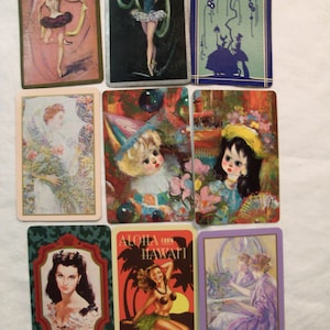 12 Women Playing Cards,  Playing Card Swap,  Playing Cards, Playing Card Lot, Ballet,