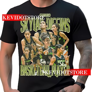 Skylar Diggins Shirt Athlete Basketball Player t-shirt Bootleg Vintage Design Tshirt Basketball Design