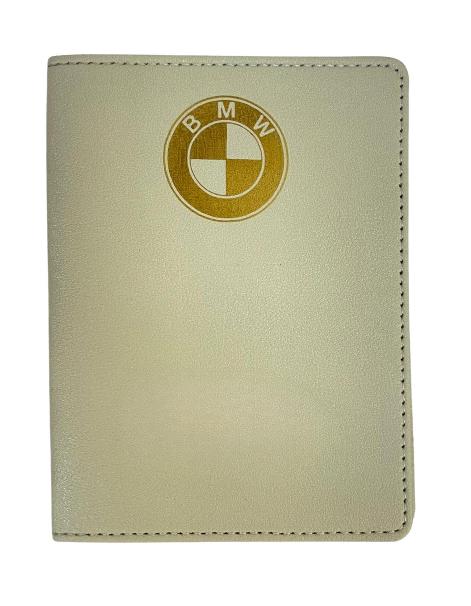 Porte-cartes Grise & Porte-clés BMW – Étui En Simili Cuir Noir, Neuf
