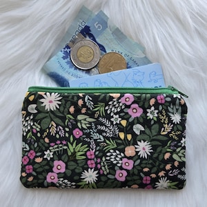 Porte-monnaie - Porte-monnaie - Porte-monnaie à fermeture éclair - Mini fermeture éclair - Porte-monnaie - Pochette - Pochette à monnaie - Pochette à fermeture éclair - Porte-cartes cadeau