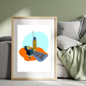 BTS j-hope, Seoul Soop J bench, Aesthetic Wall Art Download