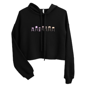 Bts Crop Hoodie - Etsy