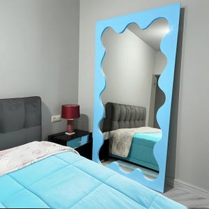 Full Length Arched Mirror Full Size Tall Floor Mirror for Bedroom Living Room Standing Wall Mirror Modern Aesthetic Long Body Mirror