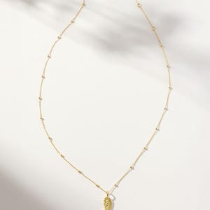 Collar de alas de ángel de oro Angel Strong, cadena tipo cable, chapado en oro de 18 k, resistente al deslustre, hipoalergénico, sin níquel imagen 5