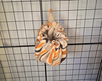 Anti pill fleece round pouch - custom available