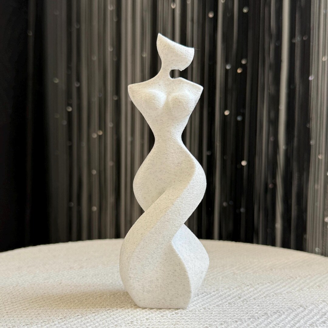 Venus Bust Sculpture: 3D Printed Minimalist Female Art Decor - Etsy