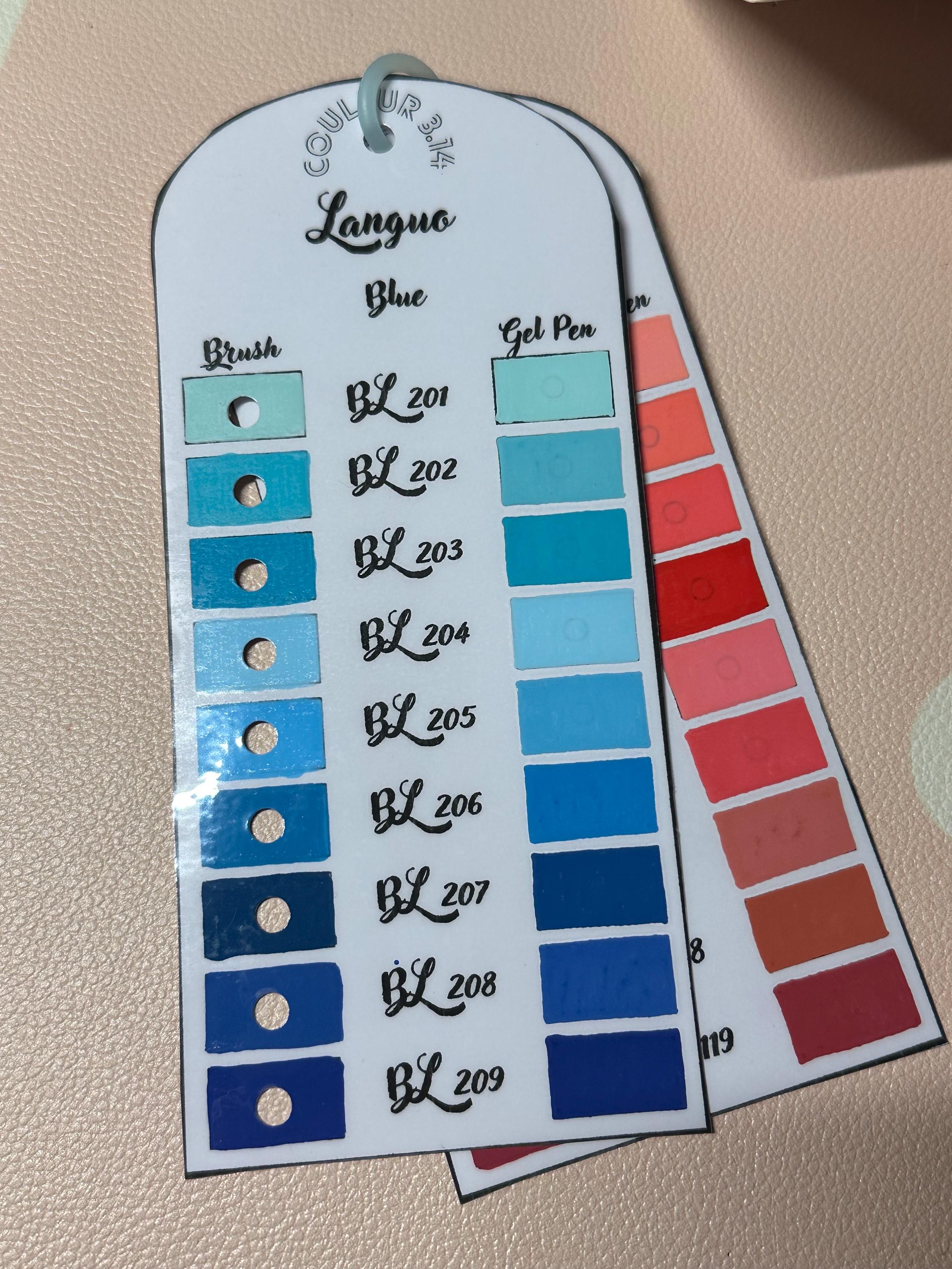Boîte De 168 Feutres Gel Languo - Pointe Fine 0.5mm, Couleurs Vibrantes, Idéal Coloriage Adulte Et Dessin - 3