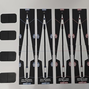 Fichas de superdestructor estelar Ejecutor compatibles con SW Armada