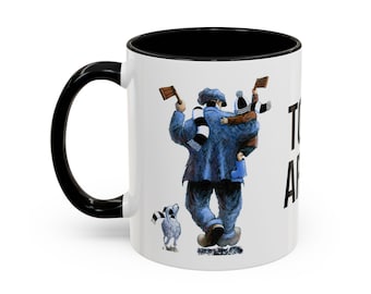 Taza del ejército de dibujos animados... Newcastle Utd -