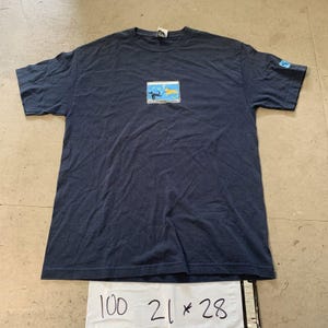 Vintage 2003 Prime Cut Tees Box Logo T Shirt Taglia Grande Grado A Grafica