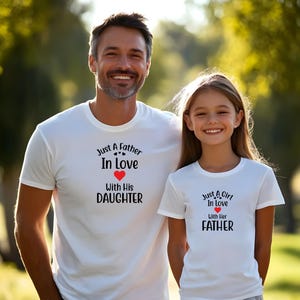 Matching T-shirt for Father And Son,Father and Daughter Tshirt,Daddy and Me T-Shirt,Matching Daddy And Me Shirts