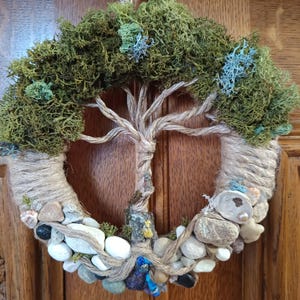 Tree of Life Wreath Front Door Wreath Indoor Decor All Season Wreath Tree of Life Decor Door Hangers Door Hanger Rustic Country Wreath