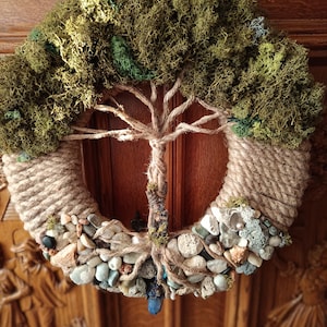 Tree of Life Wreath Front Door Wreath Indoor Decor All Season Wreath Tree of Life Decor Door Hangers Door Hanger Rustic Country Wreath
