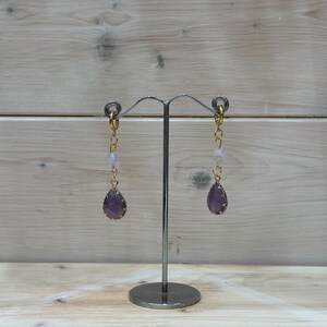 “Mystical Radiance” earrings