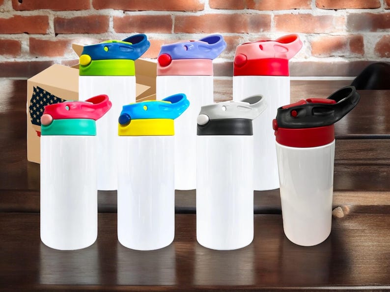 Vaso infantil personalizado de Spider-Man: botella de agua con tapa abatible de 355 ml imagen 7