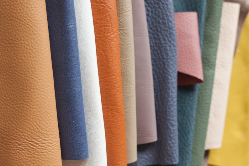 off cuts Scrap Leather Pieces brown Mixed Colours rainbow 230 grams 12 lb tan 8 oz remnants Scrap bag