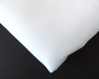 4.3 Yards 45" White Garment Lining, Yardage