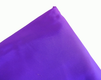 Vintage Purple Taffeta Fabric, 12.625 Yards 44 Inches