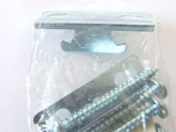 Curtain Rod Brackets For Standard White Rods 7 Packages Etsy