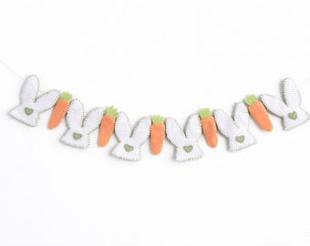 Bunny/Carrot Garland/Banner