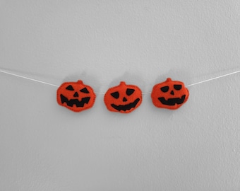 Halloween Pumpkin Garland/Banner