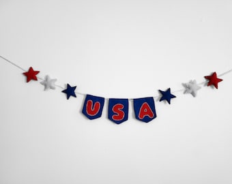 USA Garland/Banner