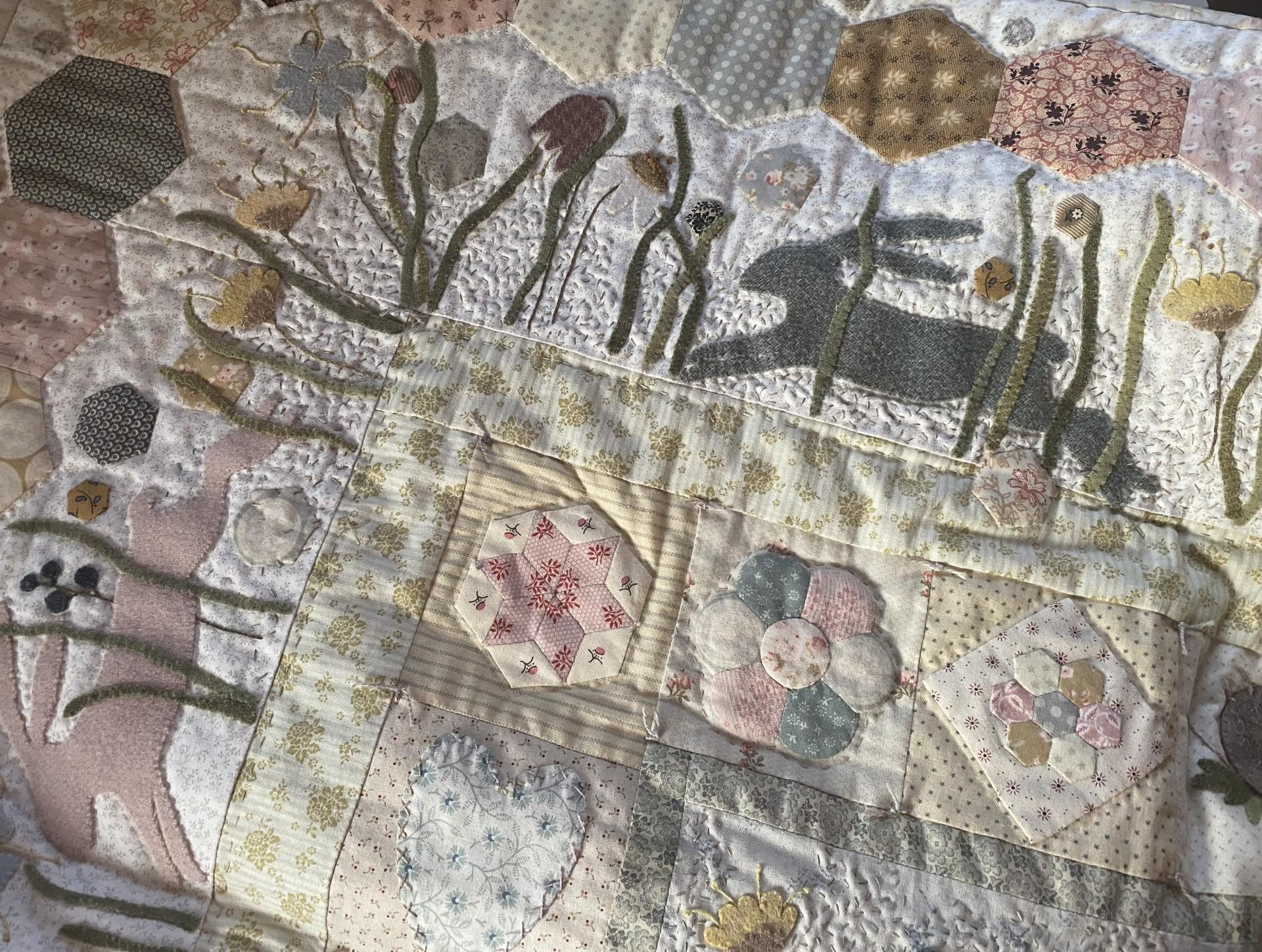 Running Quilt Patterns Running in the Meadow Quilt Paper Pattern - Etsy