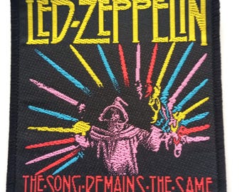 Led Zeppelin vintage 1978 the song remains the same patch 37