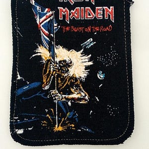 IRON MAIDEN sällsynt vintage 1982 patch odjuret på vägen