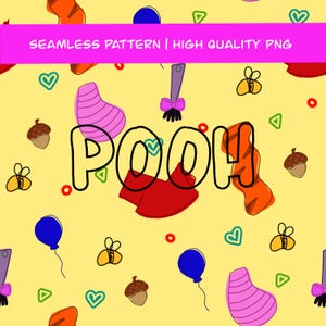Pooh | Repeating Pattern | Digital File