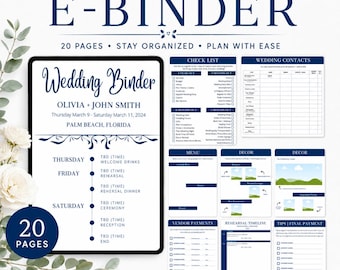 Wedding Planner Binder (Basic)