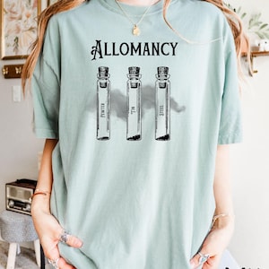 Allomancy, Mistborn T-shirt, Mistborn Fan Tee, Brandon Sanderson Shirt, Fantasy Adventure Top, Mistborn Gift