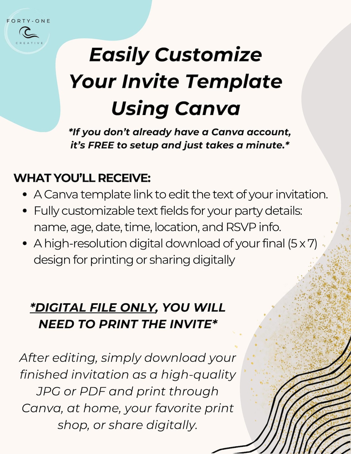 Wickedly Fun Birthday Invite Theme: Editable (digital Download ...