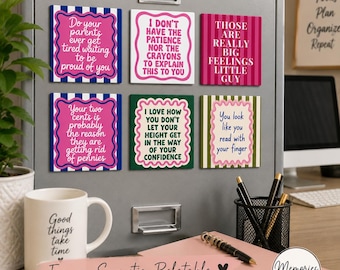 2" x 2" Funny Sarcastic Magnets