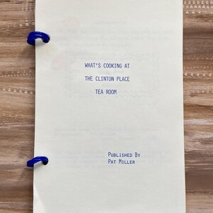 SELTENE 1984 Billton Place Tea Room Kochbuch