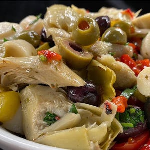 Artichoke & Hearts of Palm Radiance Salad Recipe | Colorful Veggie Salad with Tangy Vinaigrette | Instant Digital Download