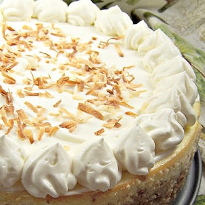 BEST Coconut Bliss Cheesecake