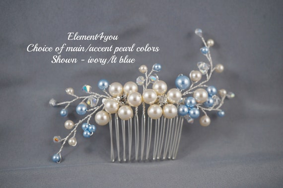 Bride Hair Comb | Bridal Wedding Hair Accessories Headpieces  display picture 1