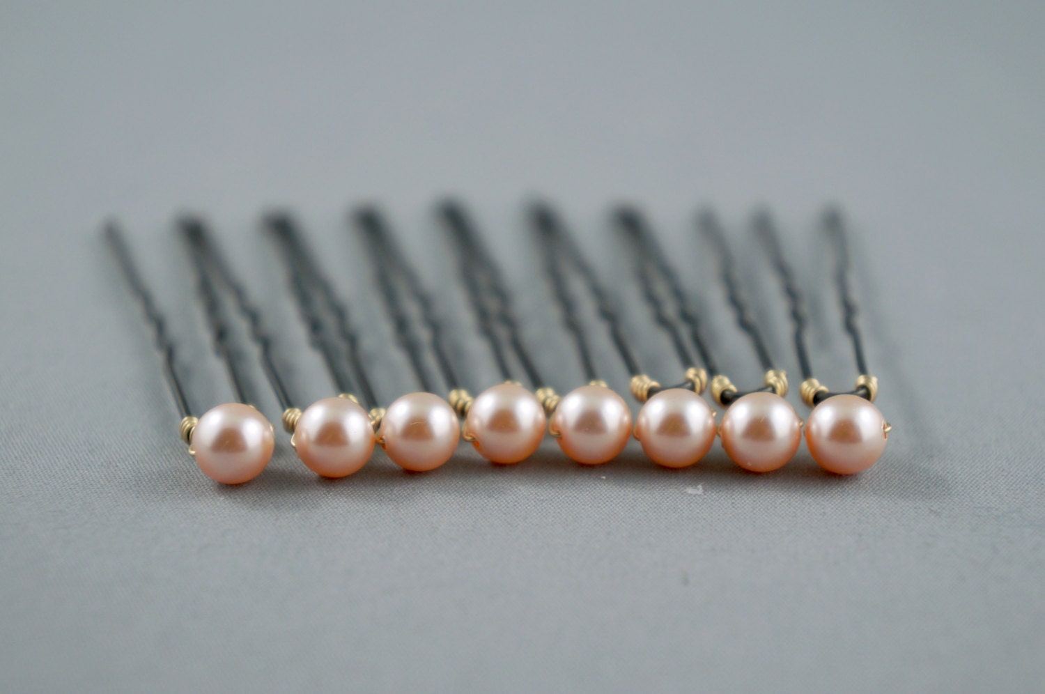 pearl hair pins