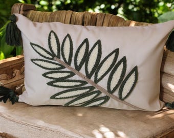 Bestickter Dekokissen-Bezug 35 x 50 cm aus der MOF Home Collection