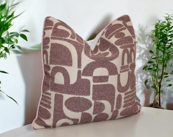 Bestickter Kissenbezug 45 x 45 cm – Dekoratives Dekokissen für Sofa oder auch Sofakissen