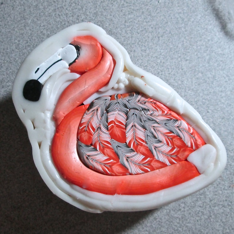 Tutorial Polymer Clay Flamingo Cane image 2