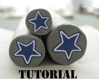 Tutorial - Polymer Clay Deb's Easy Star Cane