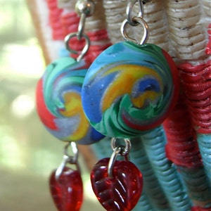 Tutorial Polymer Clay Easy Swirled Lentil Beads image 2