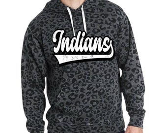 Sudadera con capucha de mascota leopardo