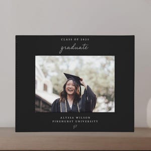 Personalized Graduation Picture Frame Class of 2025 Congrats Grad Photo Frames Custom Graduate Gift Memory Milestone Keepsake College Grads