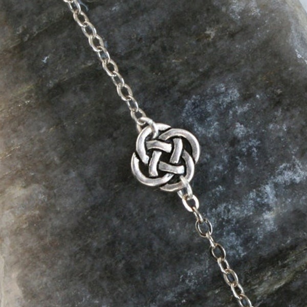 Celtic Knot Anklet, Celtic Knot Bracelet